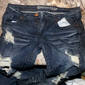 Cambridge women blue jeans sz 8